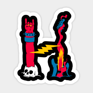 Letter H Aesthetic Sticker